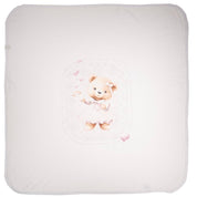 JAMIKS - Neia Bear Swaddle Blanket- Pink