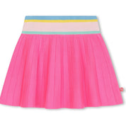 BILLIEBLUSH - Pullover & Pleated Skirt Set - Pink