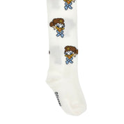 MONNALISA - Daisy Duck Tights - Cream