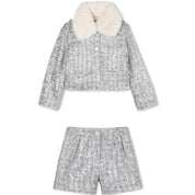 BILLIEBLUSH - Sequin Short Set - Shimmer