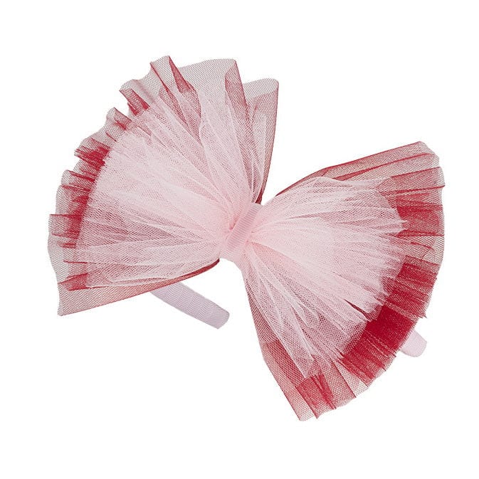 Daga - Fashion Street Tulle Hairband - Burgundy