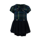 LAPIN HOUSE - Tartan  Dress - Navy