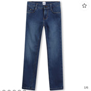 HUGO BOSS - Five Pocket Denim Jeans - Stone Pulverisation