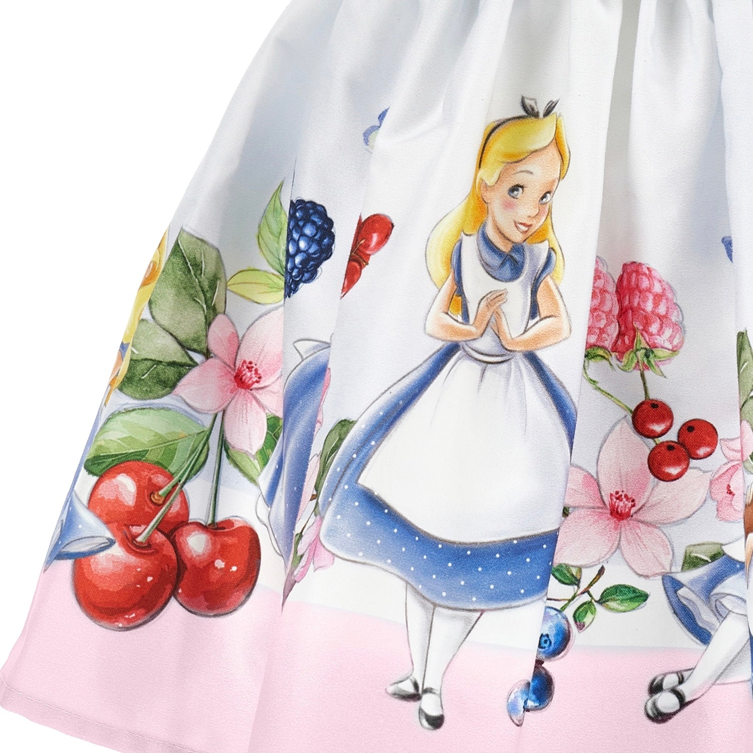 MONNALISA - Alice In Wonderland Skirt Set - Pink