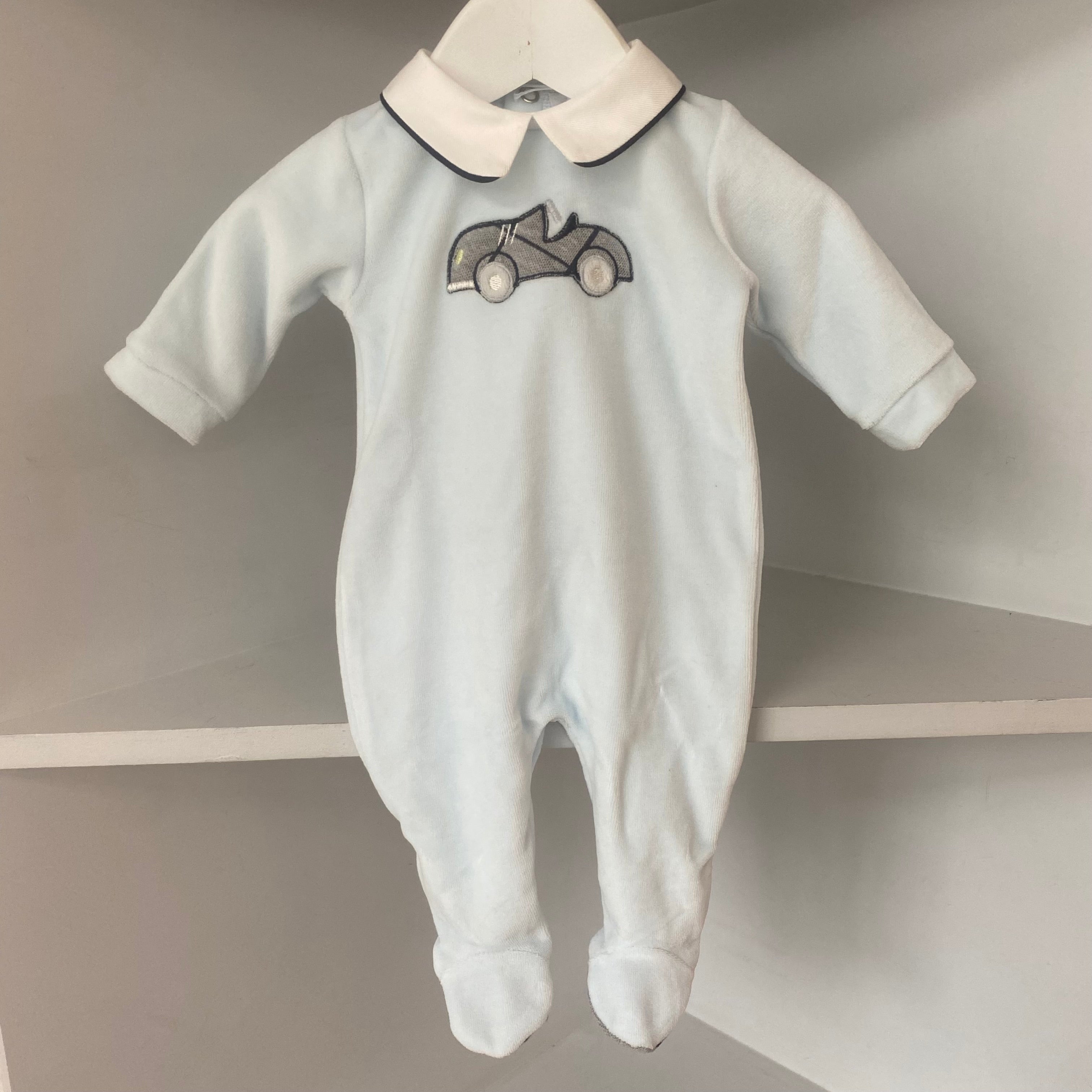 Coccode - Car Babygrow - Baby Blue