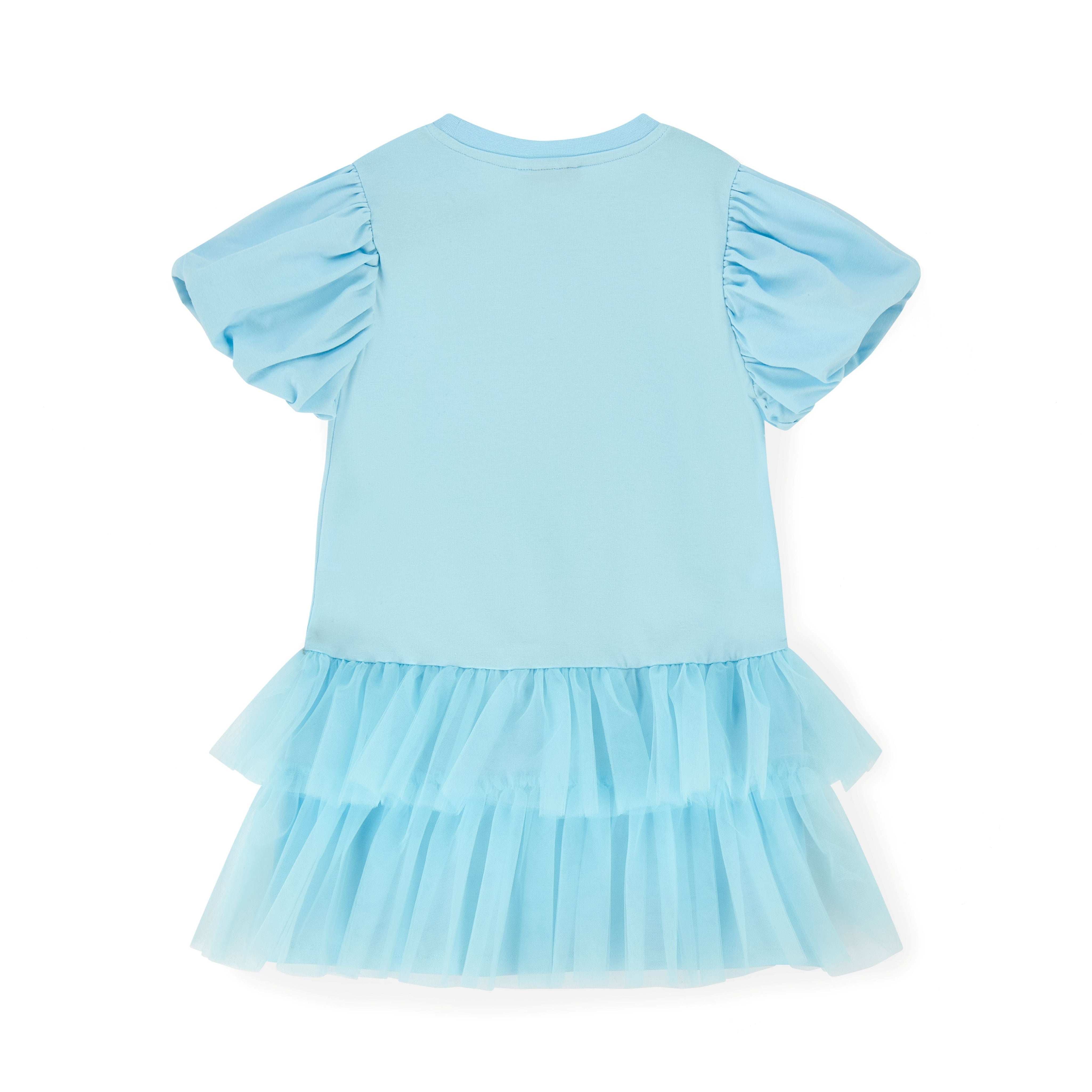 A DEE - Sparkle Pastel Parlour Tulle Frill Dress - Blue
