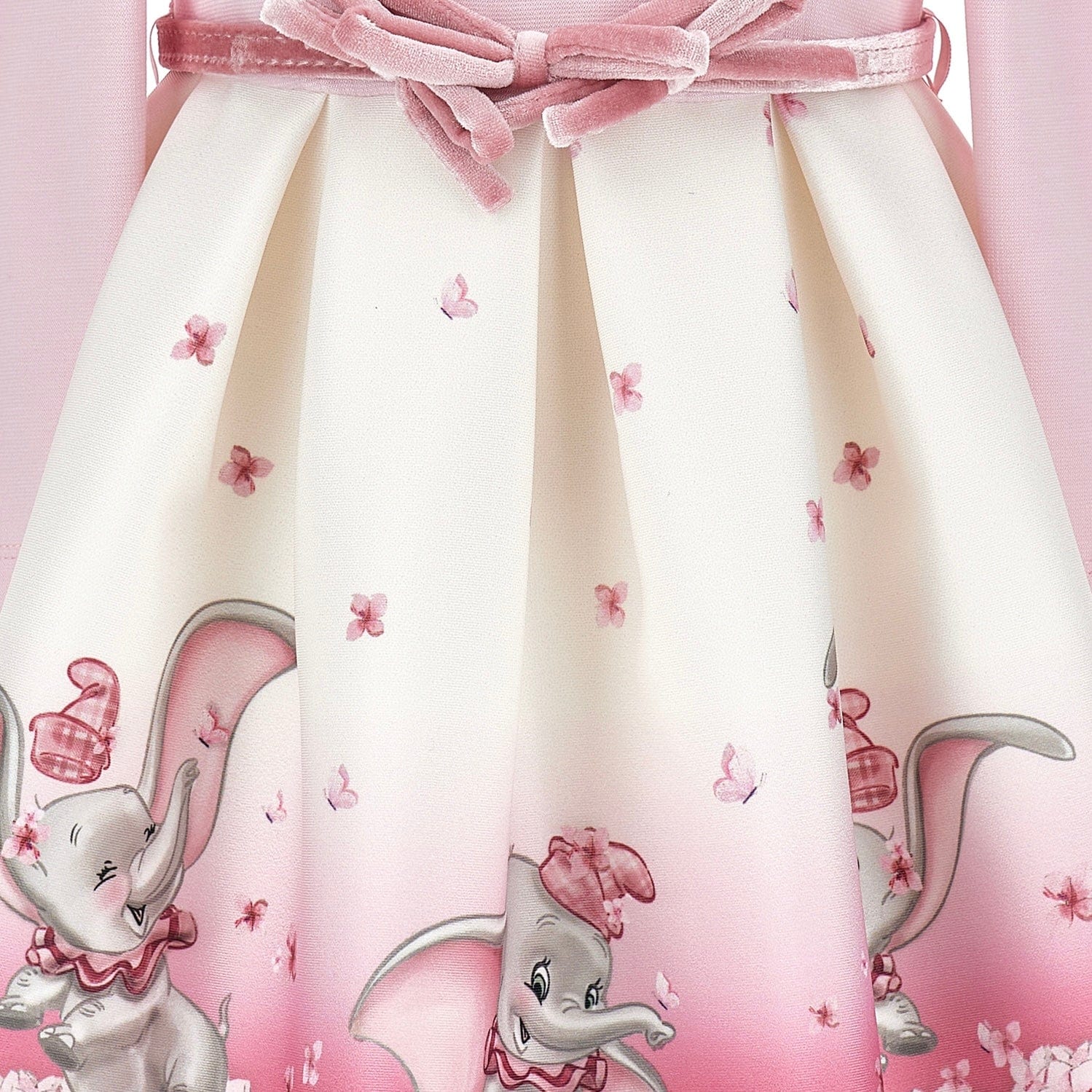 MONNALISA - Dumbo Belted Dress - Pink