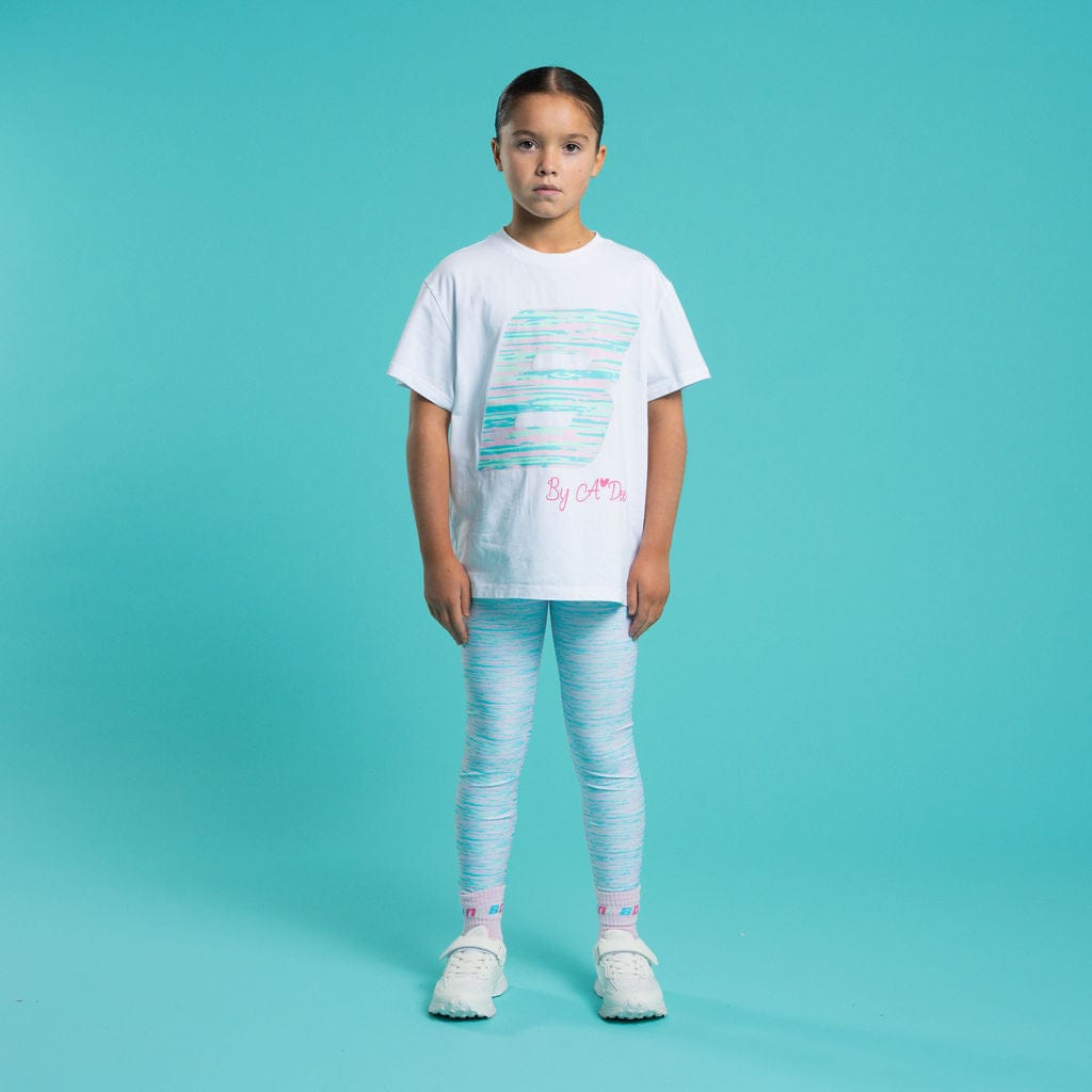 BONINI BY A DEE - Dynamic Oversized Logo T Shirt - White