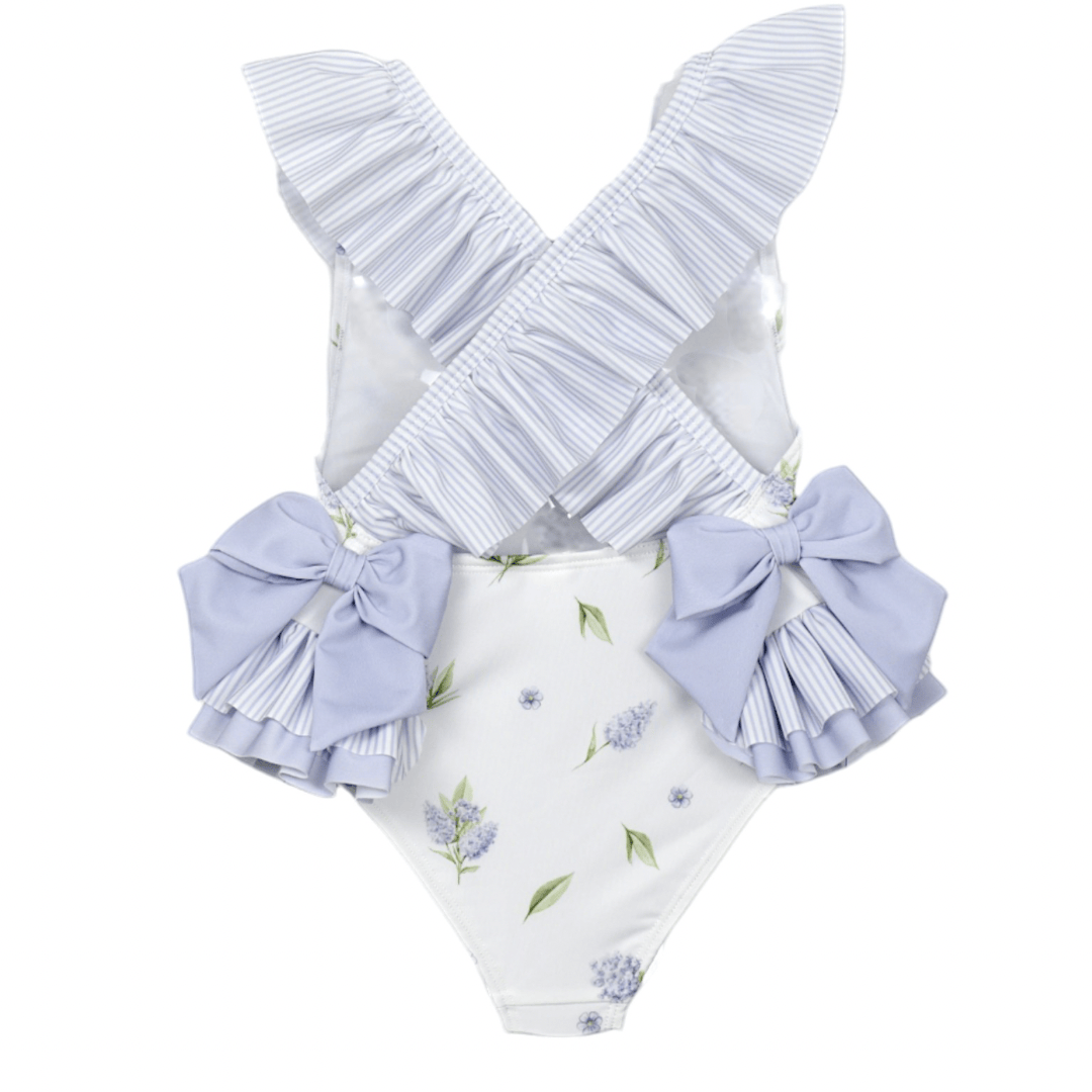 MEIA PATA -  Lavender Print Barbados Swimsuit - Lilac