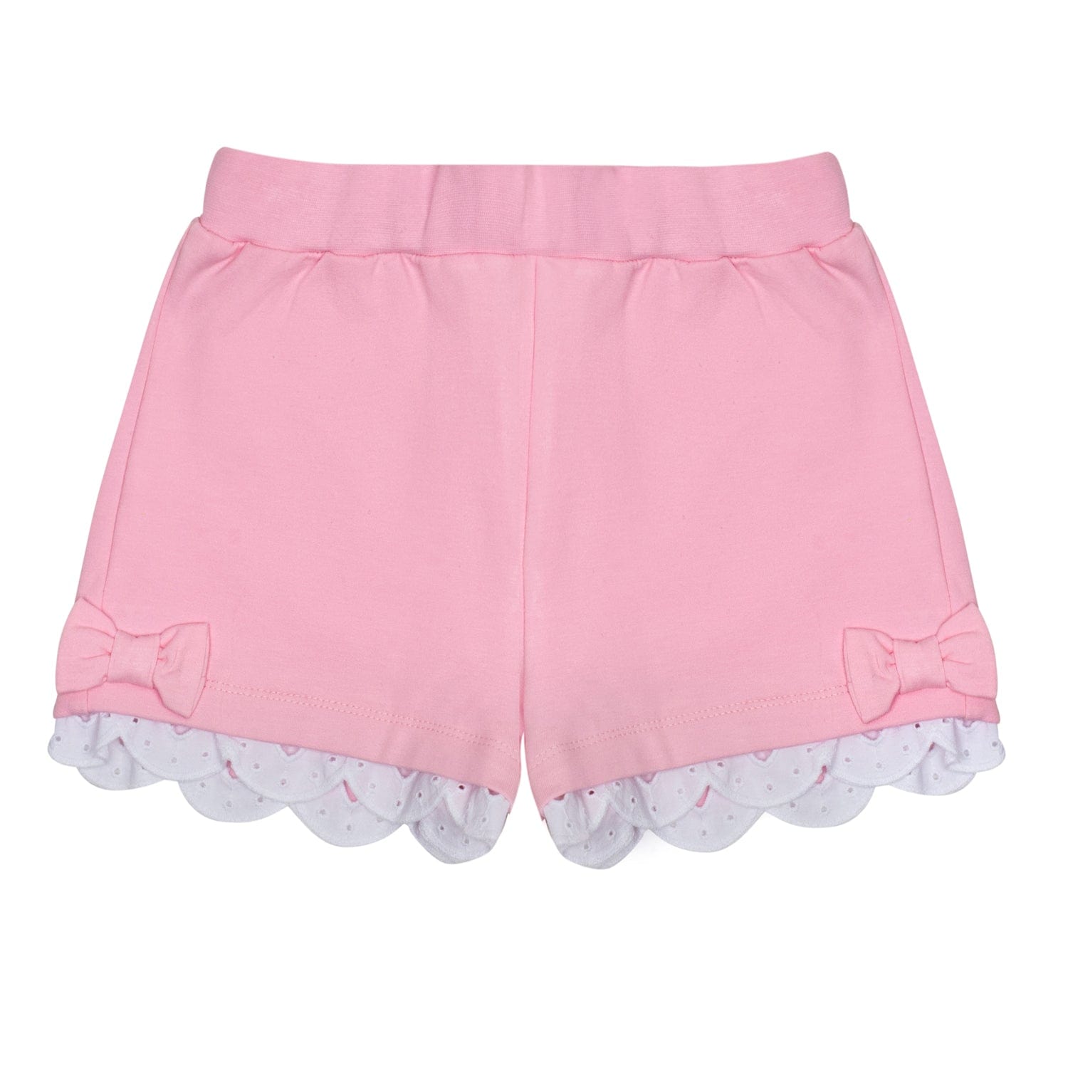 A DEE - Linda  Chic Chevron Boderie Anglaise Short Set - Pink