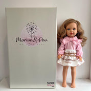 BABINE - Doll Blonde Hair Carousel Skirt Set - Pink