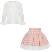 Daga - Mini Lady Two Piece Skirt Set - Pink
