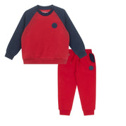 MITCH & SON - Brian Reglan Tracksuit - Chilli Red