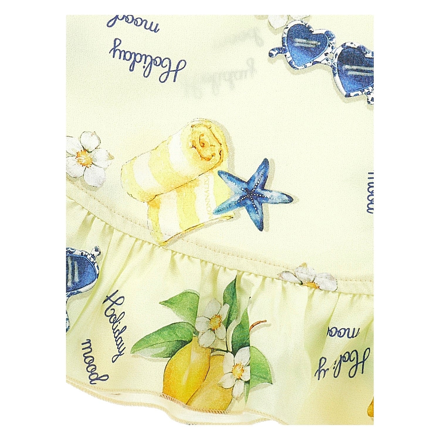 MONNALISA - Holiday Mood Bikini Set - Yellow