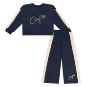 A DEE - From A Dee With Love Rachel Bow Tracksuit - Dark Navy