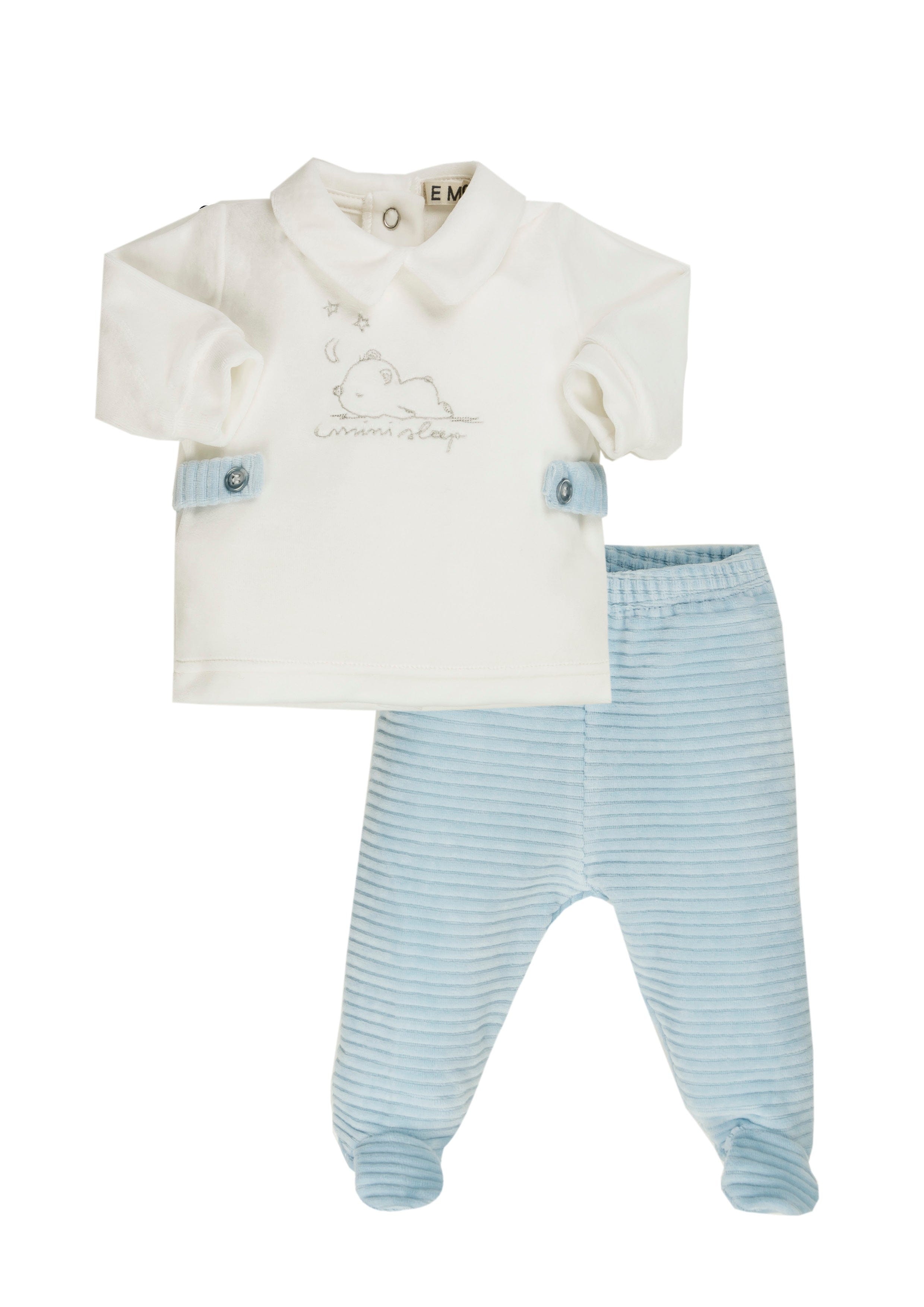 EVERYTHING MUST CHANGE - You & Me Bear Two Piece  - Blue