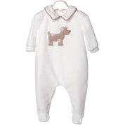 BIMBALO - Dog  Blanket & Babygrow - Cream