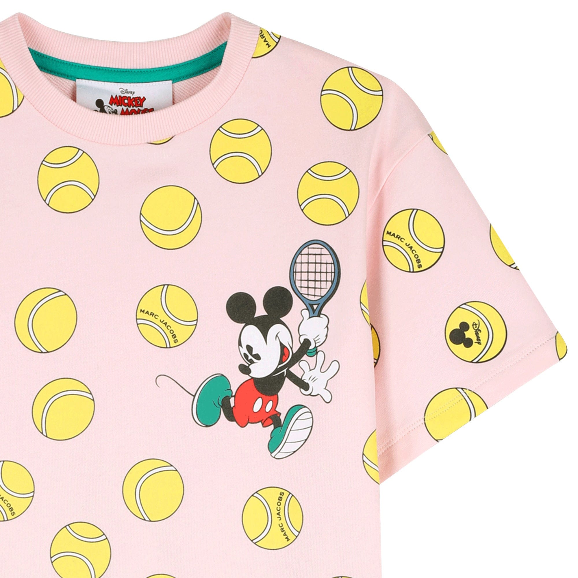 MARC JACOBS- Mickey Mouse Collab T-Shirt Dress - Pink
