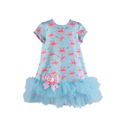 Daga - Magic Bow Tutu Dress - Turquoise