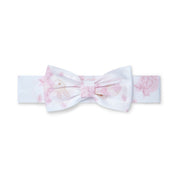 LITTLE A - Ava Bow Headband - Bright White