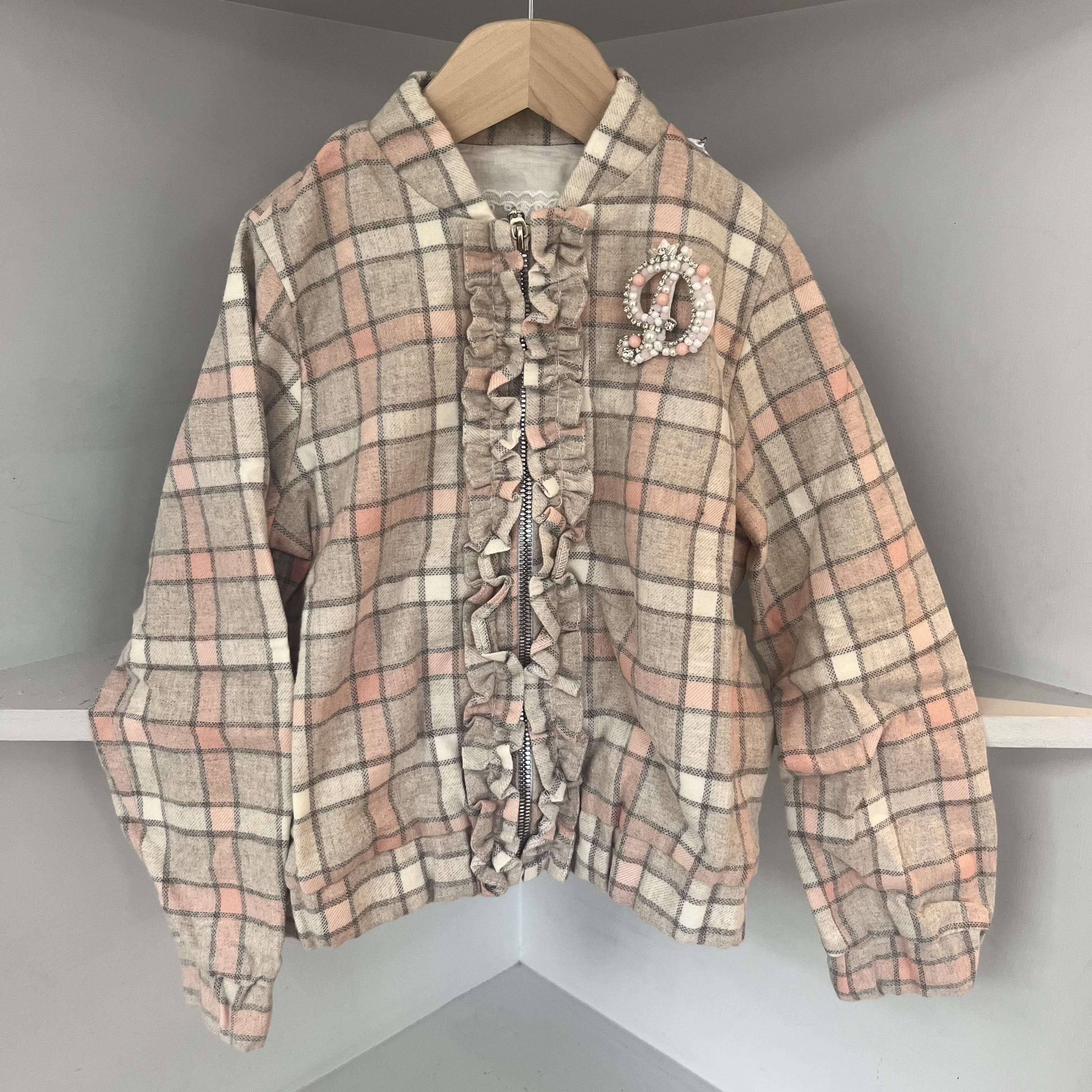 Daga - Check Jacket - Pink