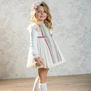 ABUELA TATA - Alicia Puffball Dress - Cream