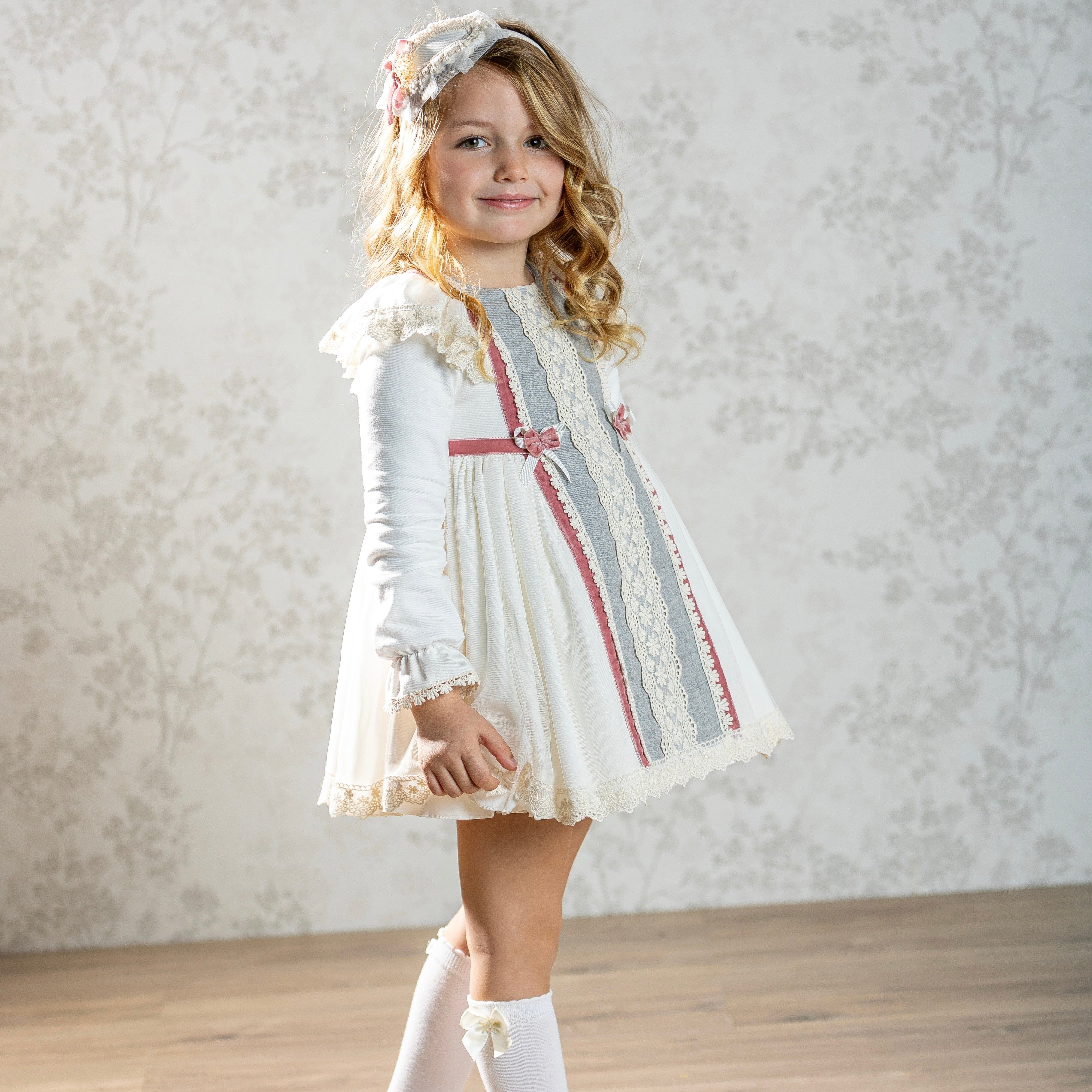 ABUELA TATA - Alicia Puffball Dress - Cream