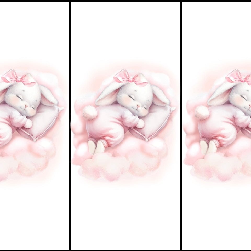 FIRST BABY - Bunny Three Pack Muslin Set  - Pink