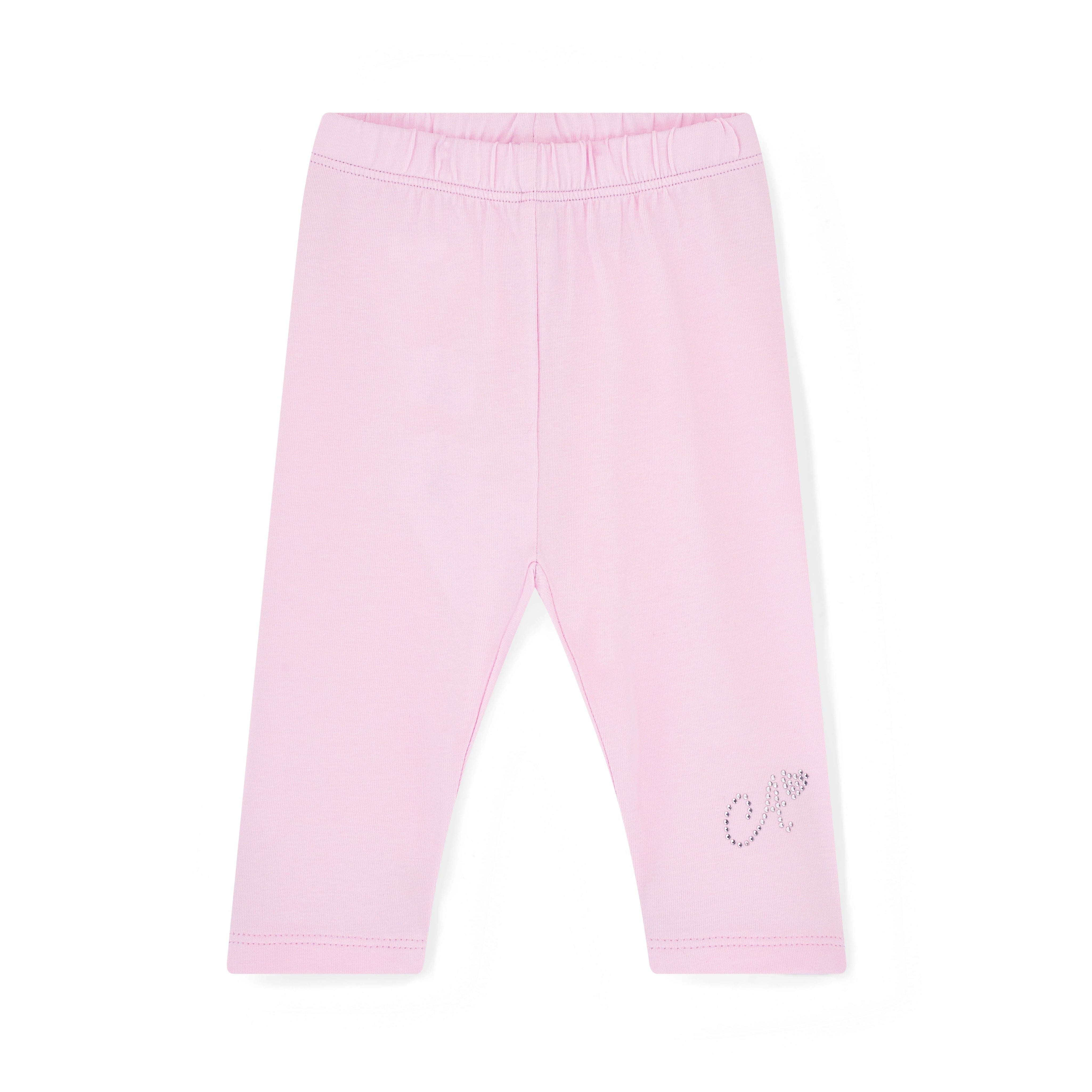 LITTLE A - Perfectly Pink Orellia Legging Set - Pink Blossom