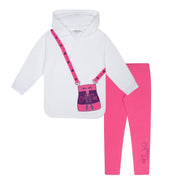 A DEE - Star Love True Hooded Legging Set - Bright White