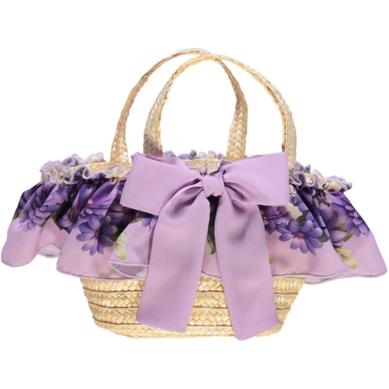 PICCOLA SPERANZA - Easter Flower Handbag  - Lemon