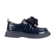 A DEE - Back To School Mary Bow Shoe - Navy