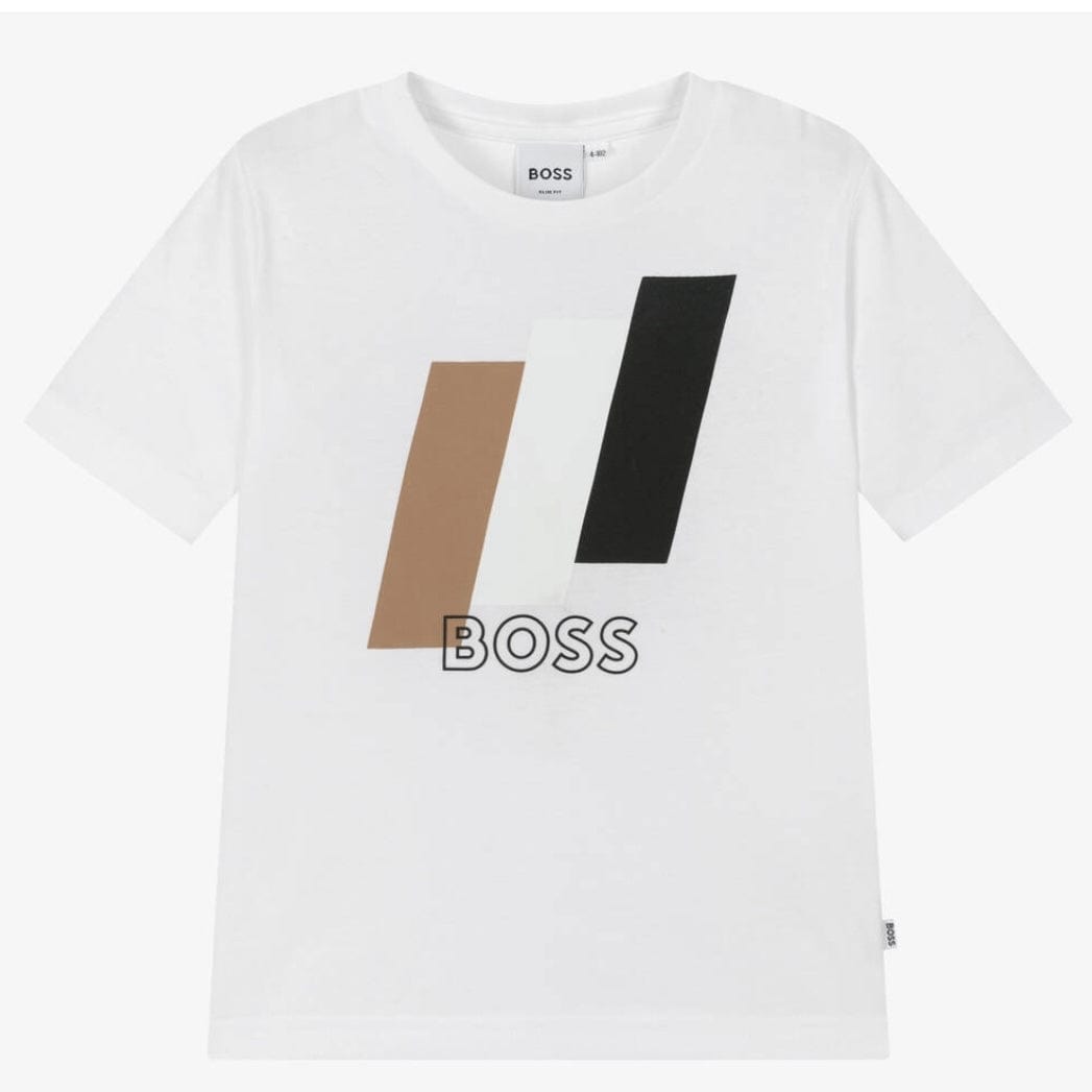 BOSS - Mini Me T-Shirt -  White