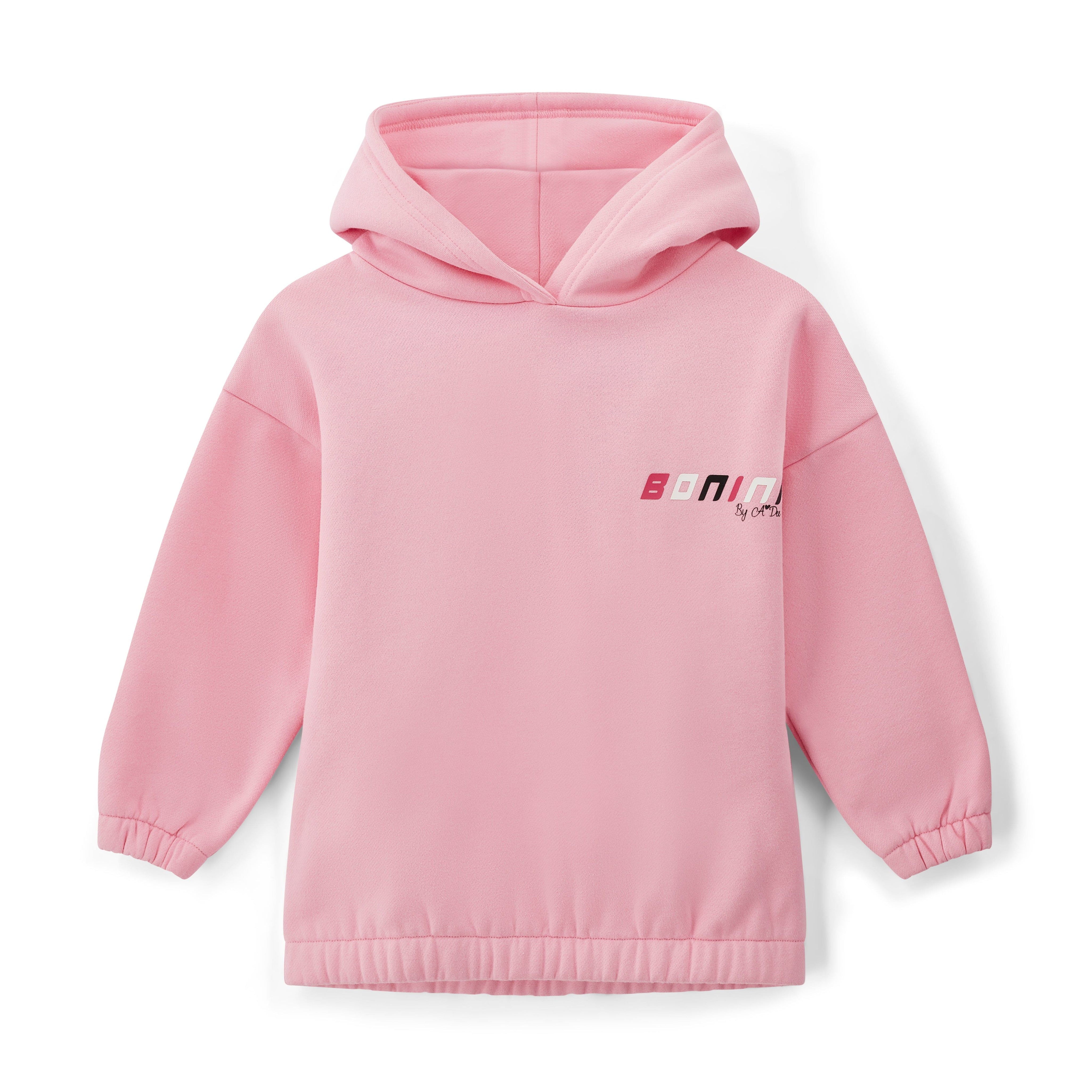 BONINI BY A DEE - Oversized Hoodie Sparkle - Peony Pink