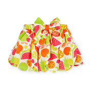 A DEE - Tia Tutti Frutti Print Puff Skirt Set - White