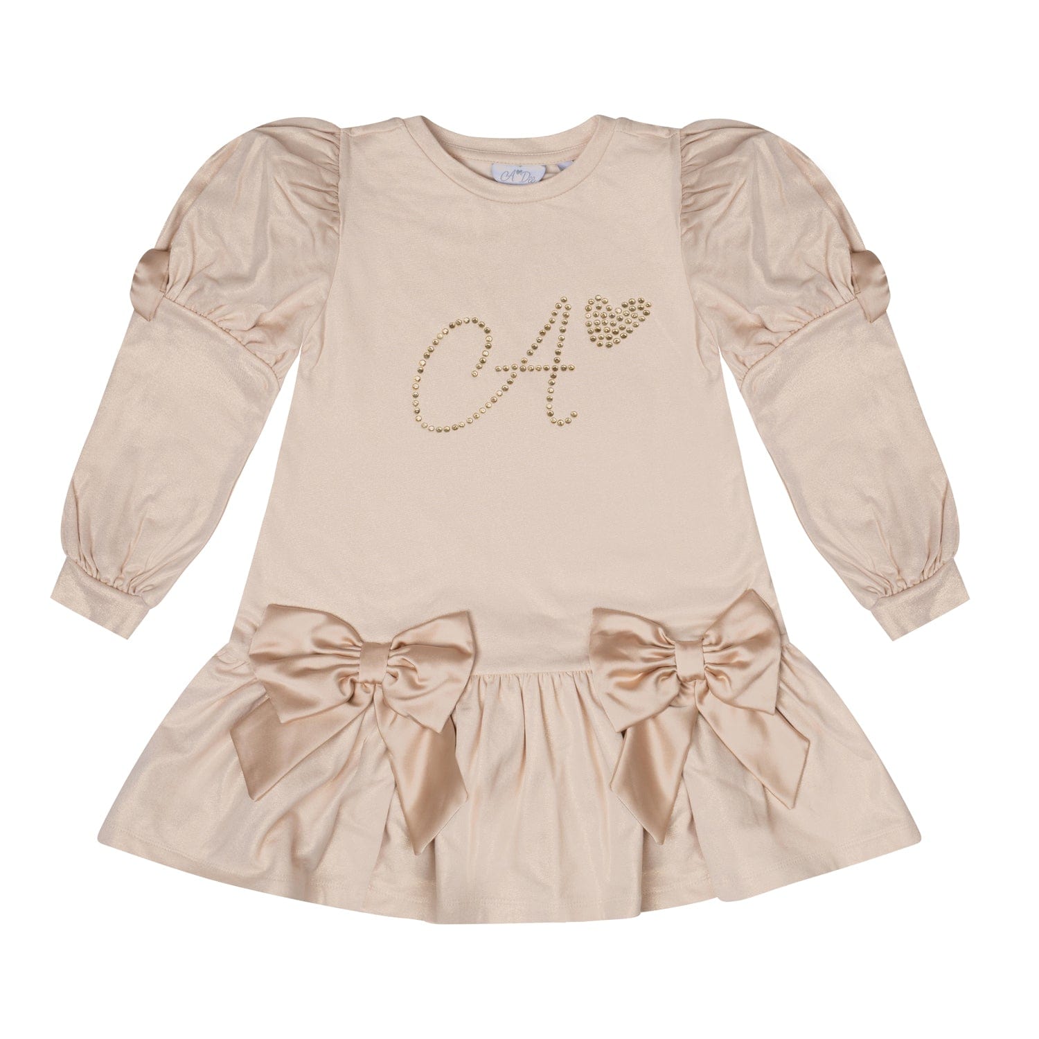 A DEE - From A Dee With Love Raven Hoody Dress - Light Gold