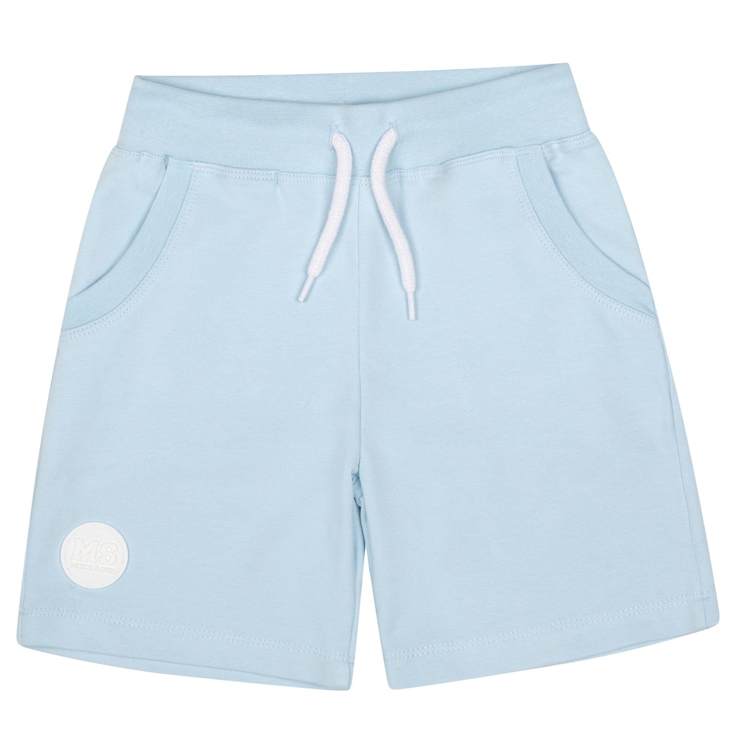 MITCH & SON - Tommy Sandy Shores Hooded Sweat Short Set - Sky Blue