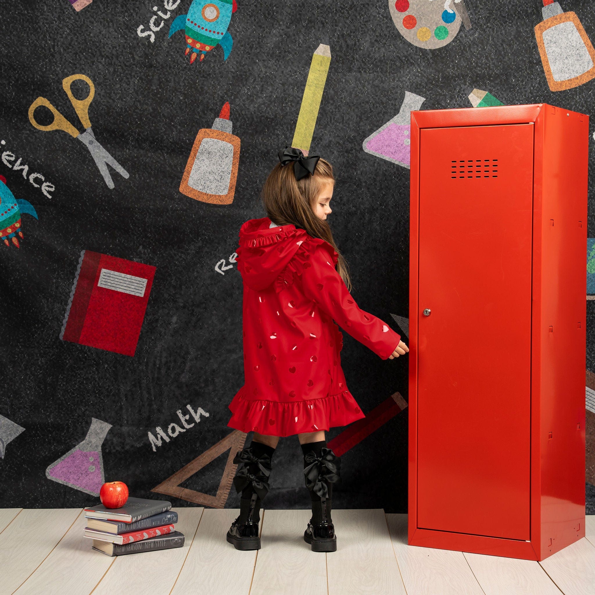A DEE - Back To School Stella Raincoat - Red
