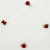 MONNALISA - Rose Bud & Lace Blanket - Red