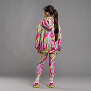 BONINI BY A DEE - Future Printed Tape Jacket - Hot Pink