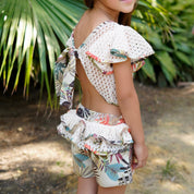 BABINE - Palm Short Set - Cream