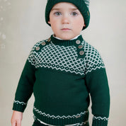 Rahigo - Four Piece Short Set -  Green