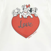 MONNALISA - Dalmatian Top &  Skirt Set - Red