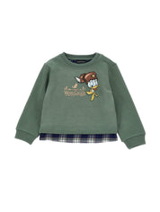 MONNALISA - Donald Duck Tracksuit - Green