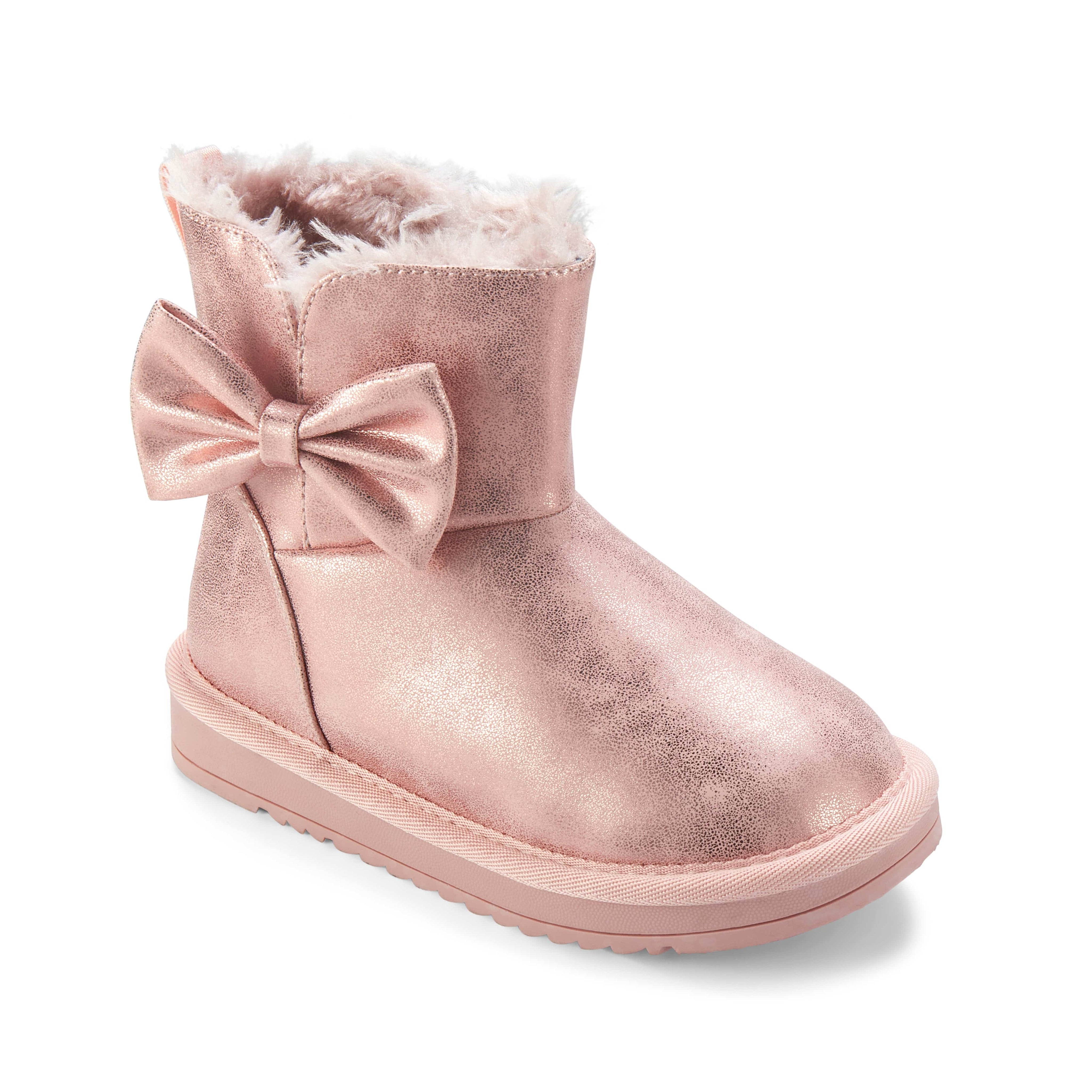 A DEE - Bowitiful Bow Ugg Boot - Pink Fairy