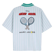 MARC JACOBS- Mickey Mouse Collab Polo Shirt - Grey