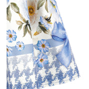 MONNALISA - Bebe Floral Skirt Set - Blue