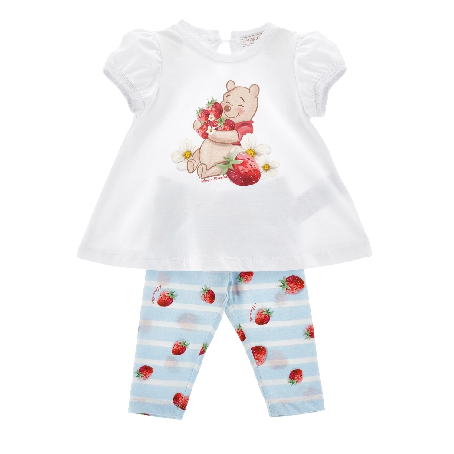 MONNALISA - Winnie The Pooh Bebe Leggings Set - Blue