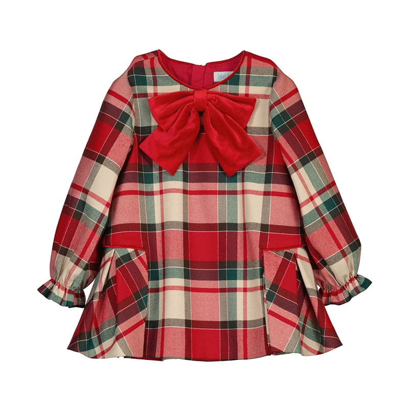 ABEL & LULA - Plaid Dress - Red