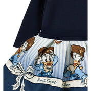 MONNALISA - Daisy Duck  Dress - Navy
